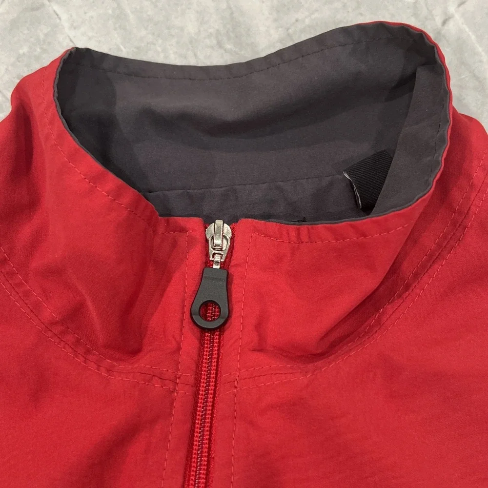 Bolle Golf 1/4‎ Zip Pullover Short Sleeve Windbreaker Wind Water MENS SIZE L